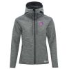 DRYFRAME® DRY TECH WATER RESISTANT FLEECE FULL ZIP HOODED LADIES' JACKET Thumbnail